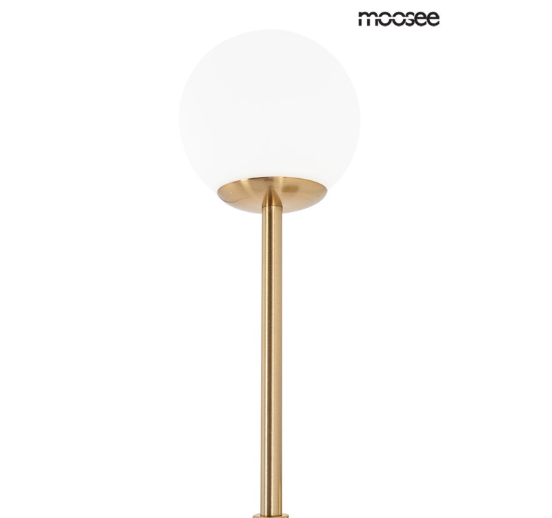MOOSEE lampa ścienna LUCCA złota