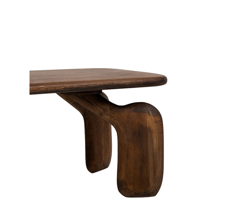 MaMaison stolik kawowy ORIZON brązowy /   drewno