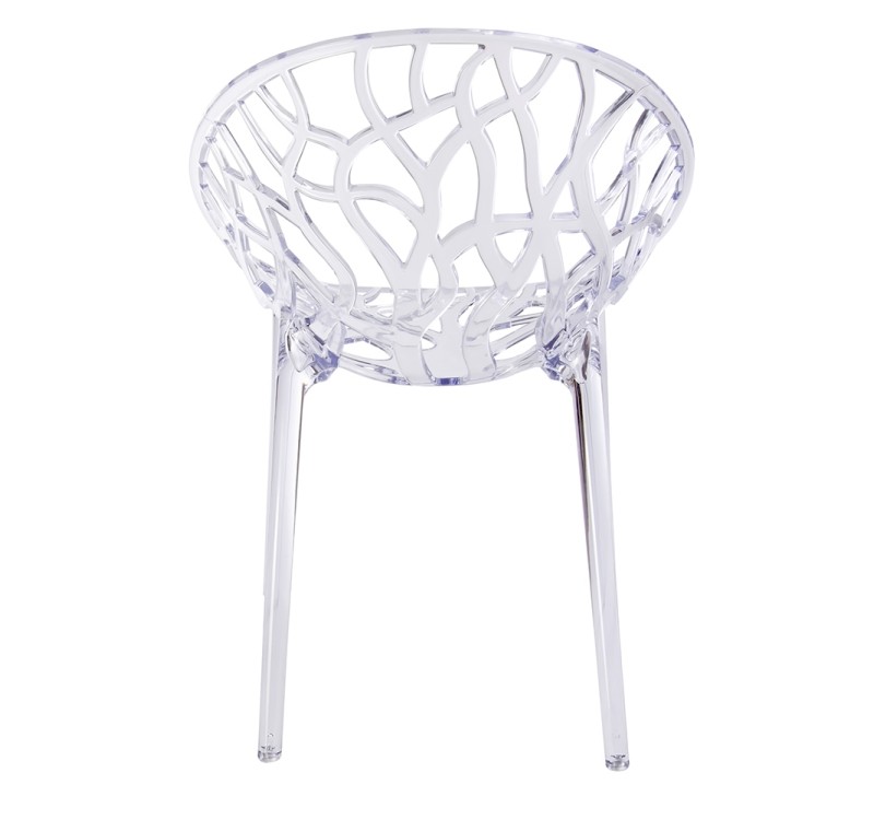 Krzesło KORAL transparentne  - poliwęglan