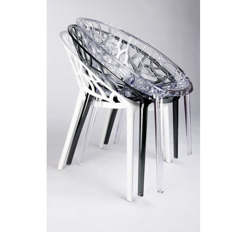 Krzesło KORAL transparentne  - poliwęglan