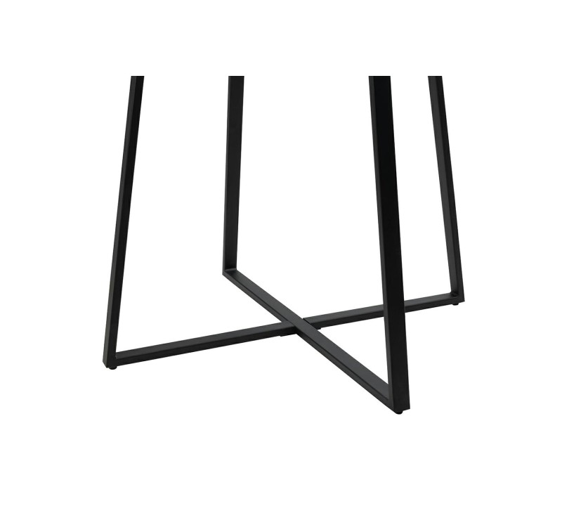 Stół CARAT 100 - MDF, czarna podstawa