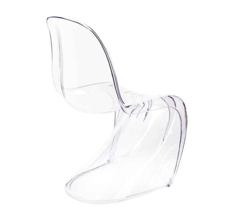 Krzesło HOVER PC transparentne - poliwęglan