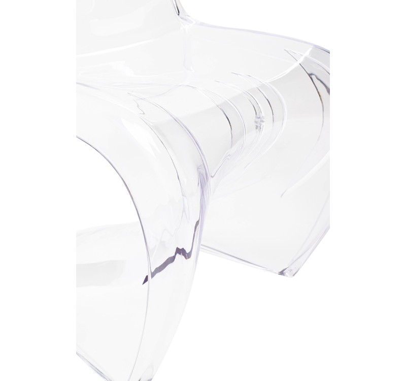 Krzesło HOVER PC transparentne - poliwęglan