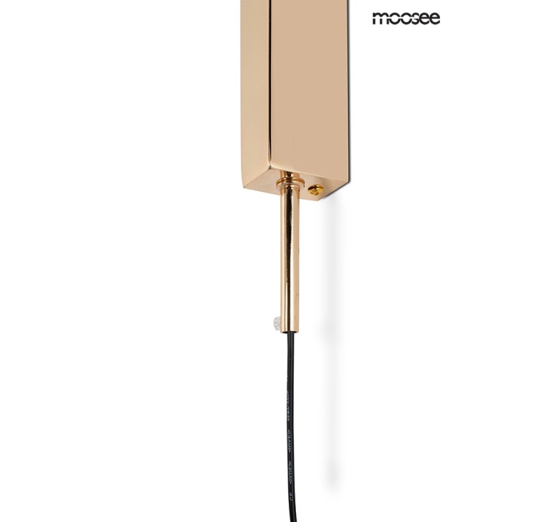 MOOSEE lampa ścienna CLARID GOLD złota