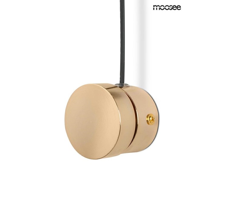 MOOSEE lampa ścienna CLARID GOLD złota