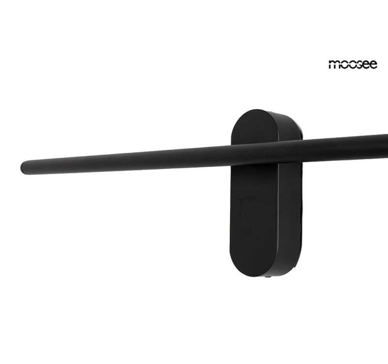 MOOSEE lampa ścienna TOBIA czarna