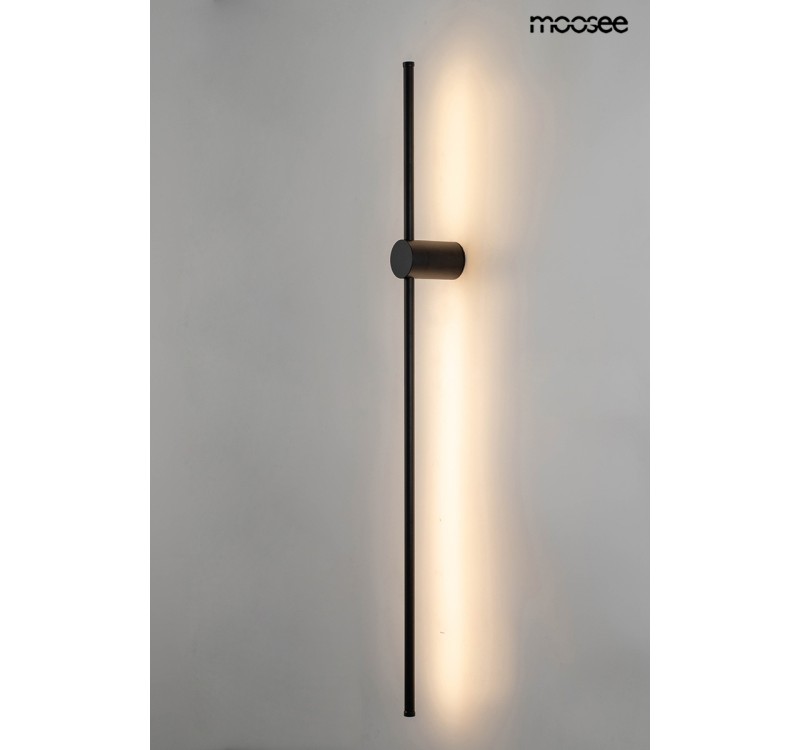 MOOSEE lampa ścienna OMBRE 100 czarna
