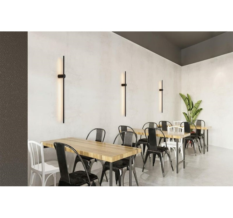 MOOSEE lampa ścienna OMBRE 100 czarna