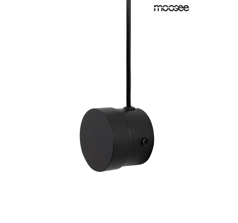MOOSEE lampa ścienna CLARID BLACK czarna