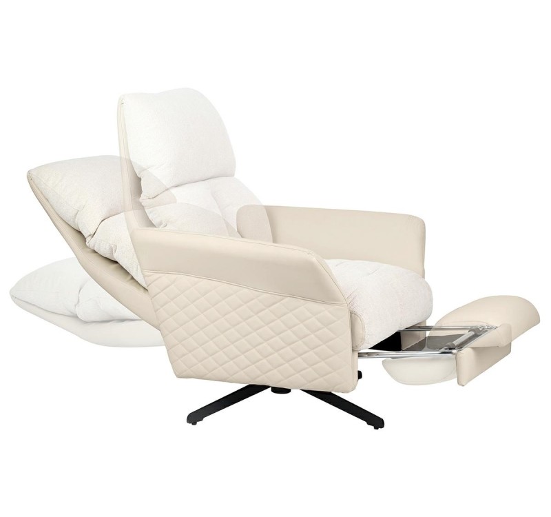 Fotel obrotowy RELAX beżowy