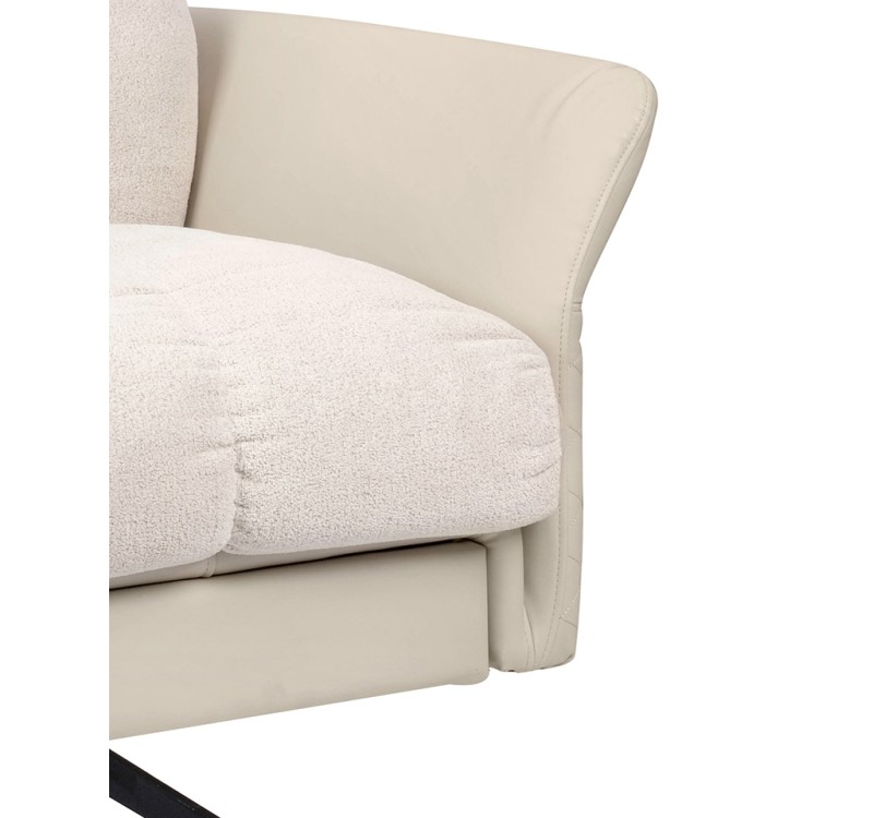 Fotel obrotowy RELAX beżowy