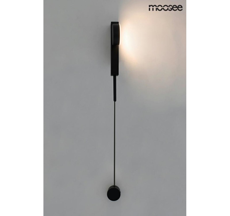 MOOSEE lampa ścienna CLARID BLACK czarna