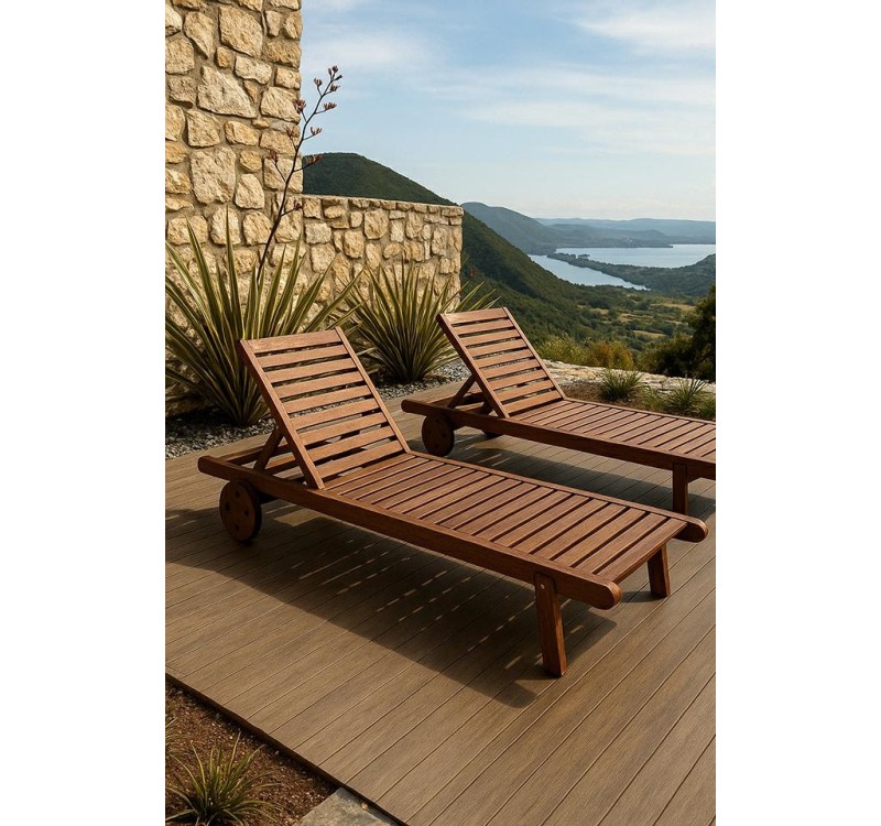 Leżak ogrodowy AZURE