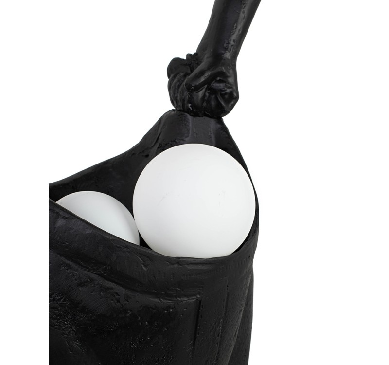 MOOSEE lampa podłogowa HUMAN HOUDINI      czarna