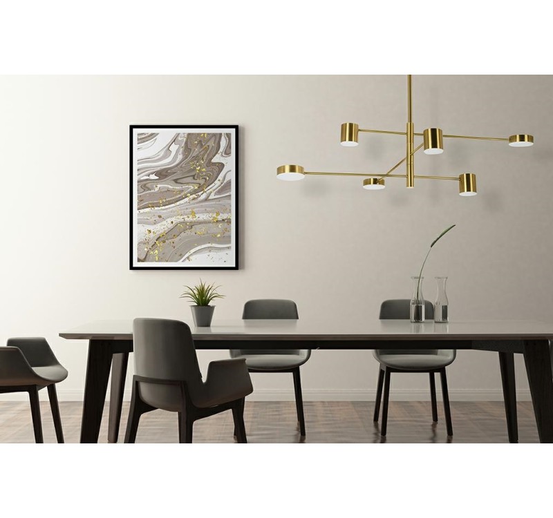 MOOSEE lampa wisząca PIAZETTA złota