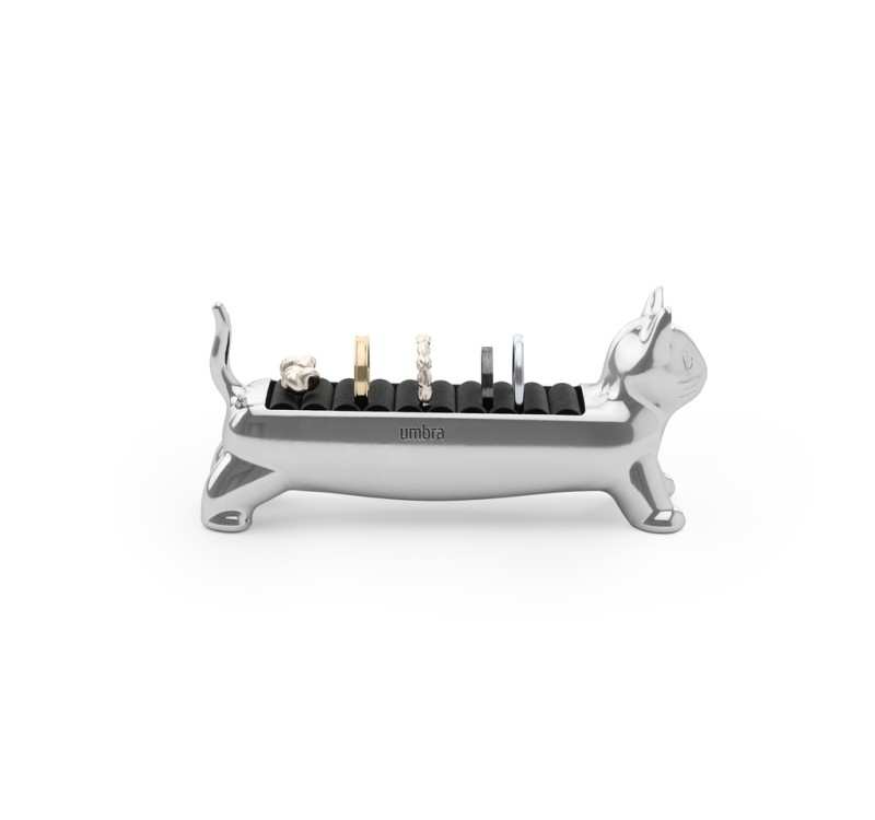 UMBRA organizer na pierścionki ALI CAT    chrom