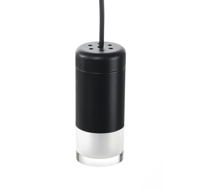 Lampa wisząca FLUSSO LINE 4 czarna