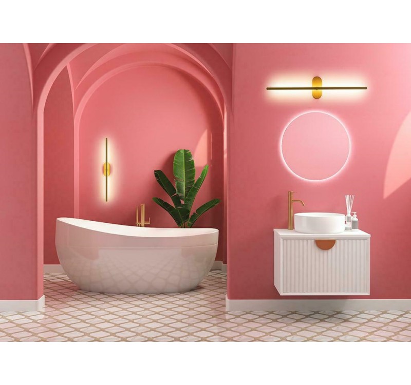 MOOSEE lampa ścienna TOBIA złota