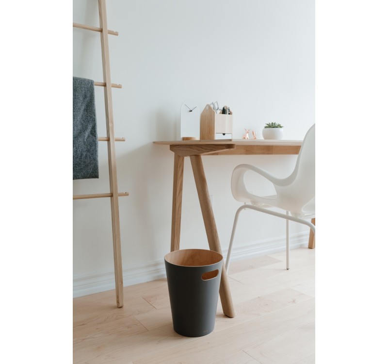 UMBRA kosz na śmieci WOODROW - charcoal