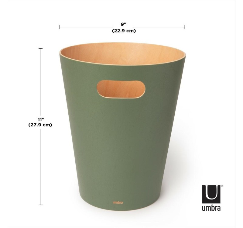 UMBRA kosz na śmieci WOODROW - spruce