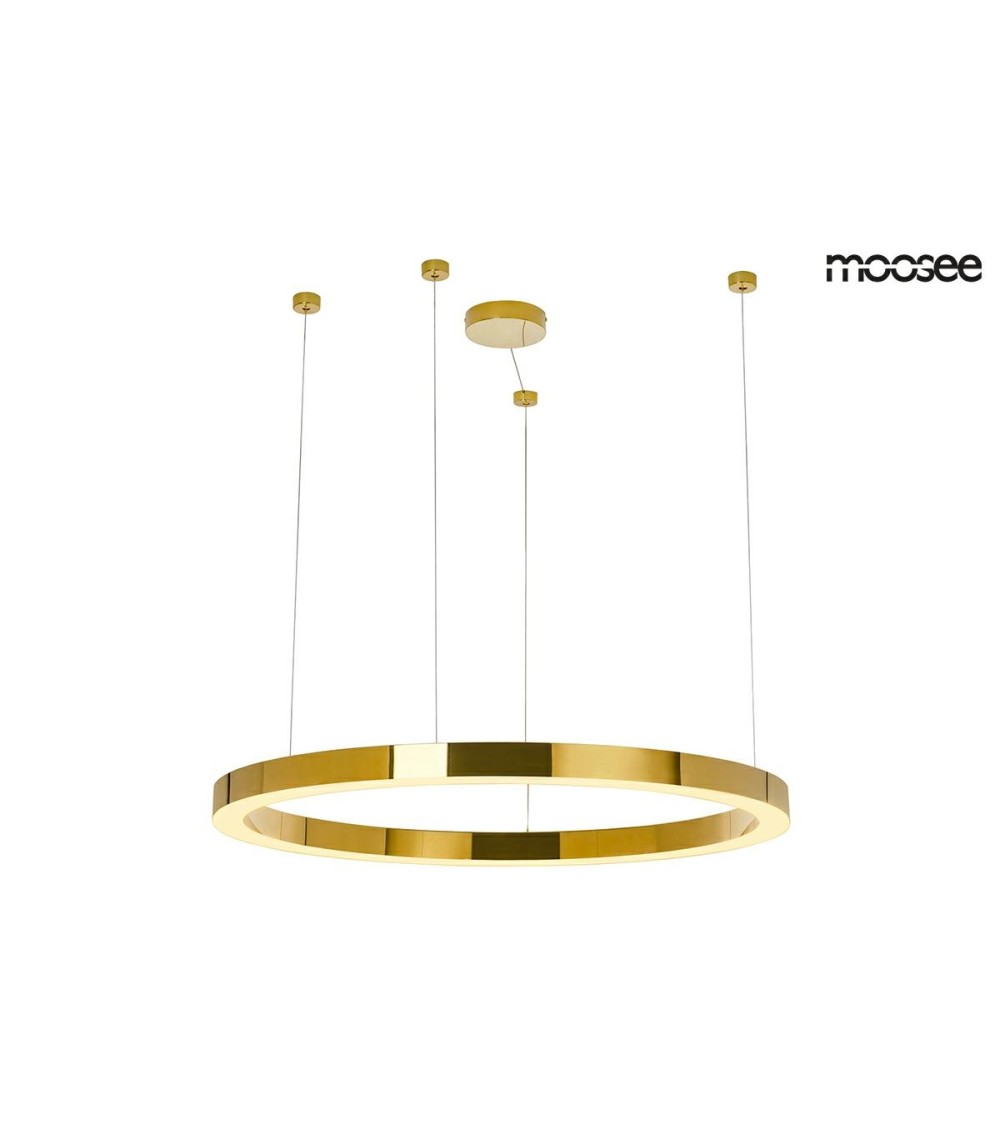 MOOSEE lampa wisząca RING LUXURY 110      złota
