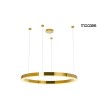 MOOSEE lampa wisząca RING LUXURY 110      złota