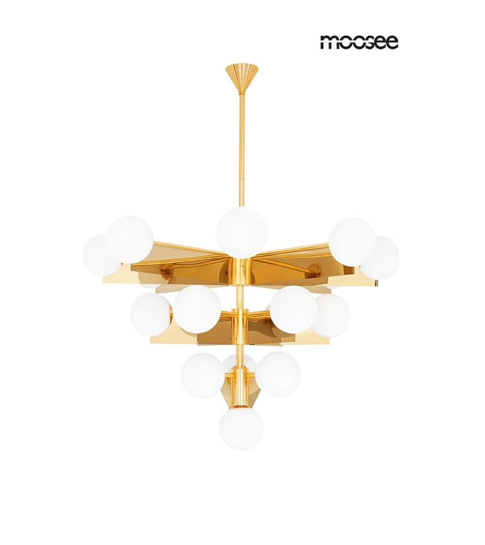 MOOSEE lampa wisząca SOLEI złota