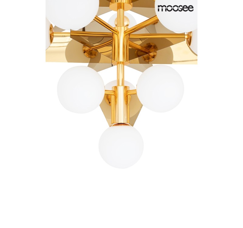 MOOSEE lampa wisząca SOLEI złota