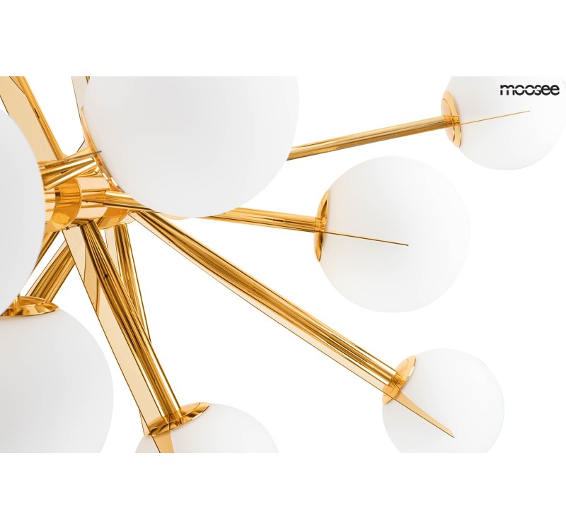 MOOSEE lampa wisząca SOLEI złota