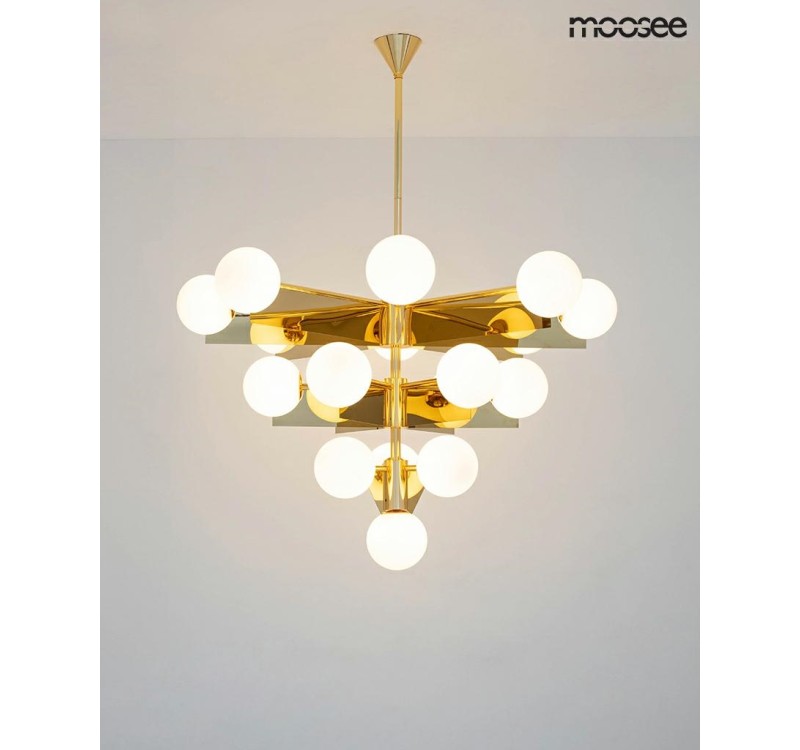 MOOSEE lampa wisząca SOLEI złota