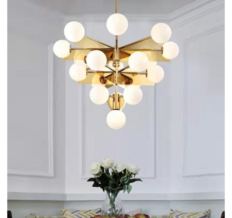 MOOSEE lampa wisząca SOLEI złota