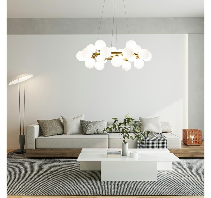 MOOSEE lampa wisząca COSMO 72 złota