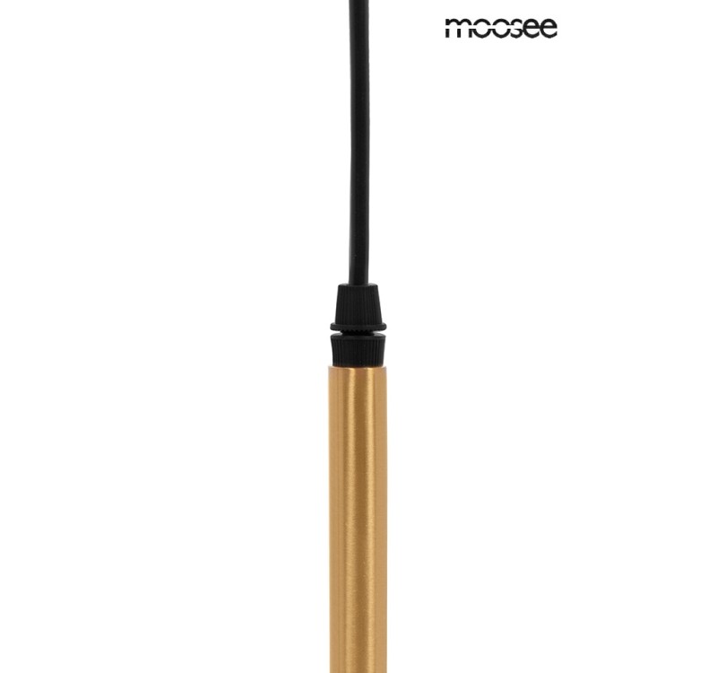 MOOSEE lampa wisząca RIVA 5 złota