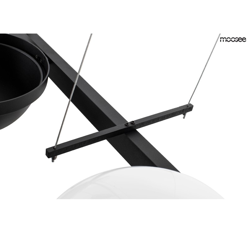 MOOSEE lampa wisząca PLANT czarna