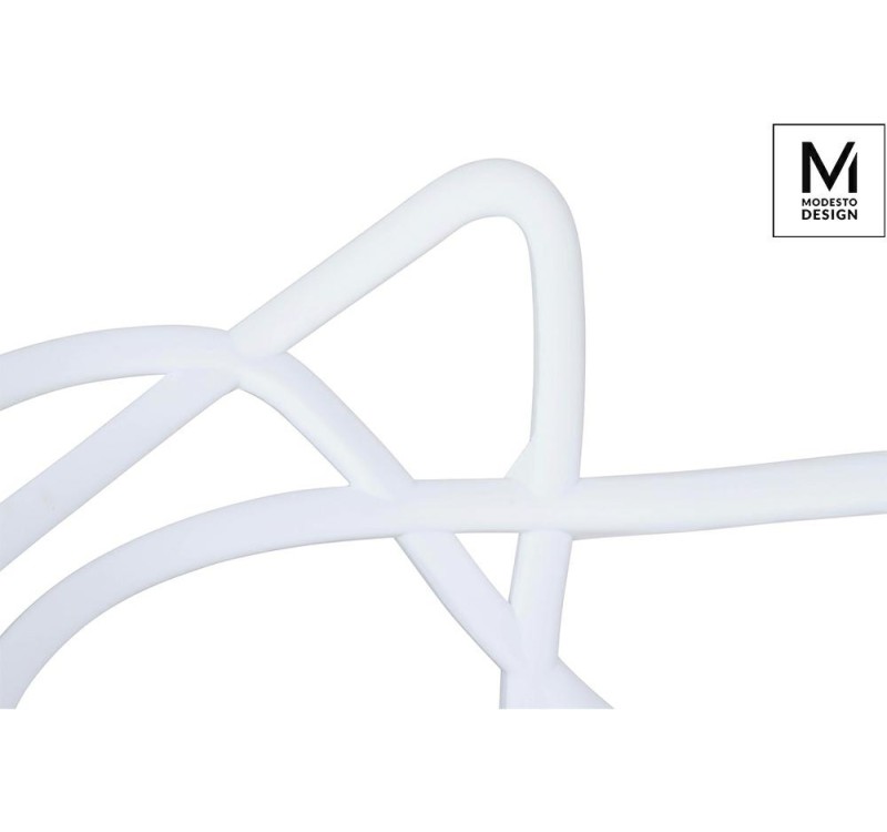 MODESTO krzesło HILO białe - polipropylen