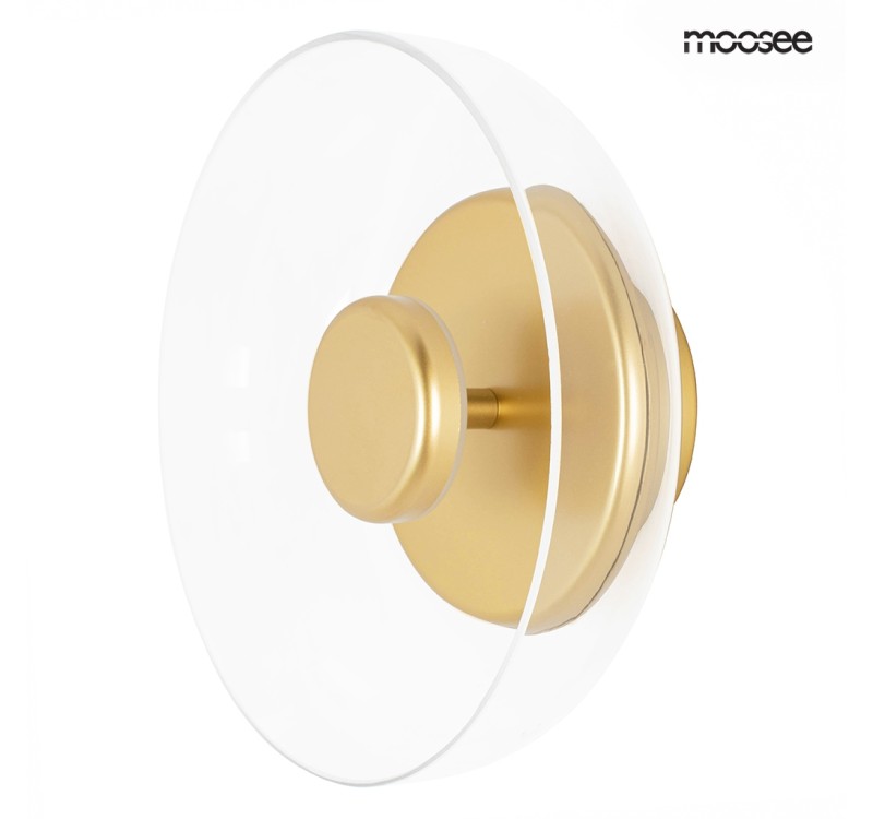 MOOSEE lampa ścienna EDEN WALL złota