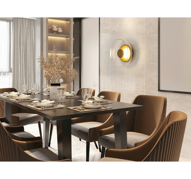 MOOSEE lampa ścienna EDEN WALL złota