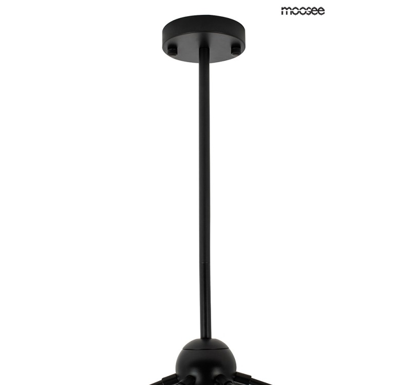 MOOSEE lampa wisząca ASTRIFERO 15 czarna