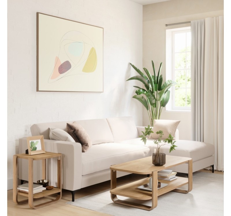 UMBRA stolik kawowy BELLWOOD naturalny