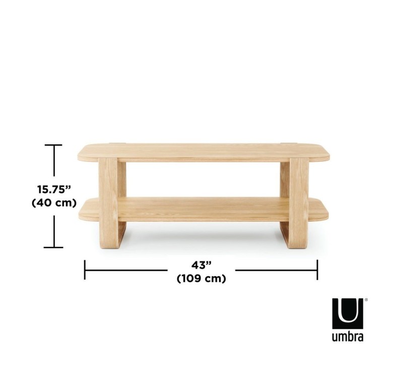 UMBRA stolik kawowy BELLWOOD naturalny