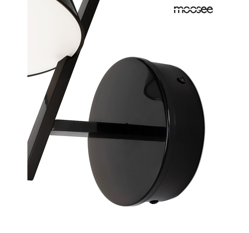 MOOSEE lampa ścienna MAGO czarna