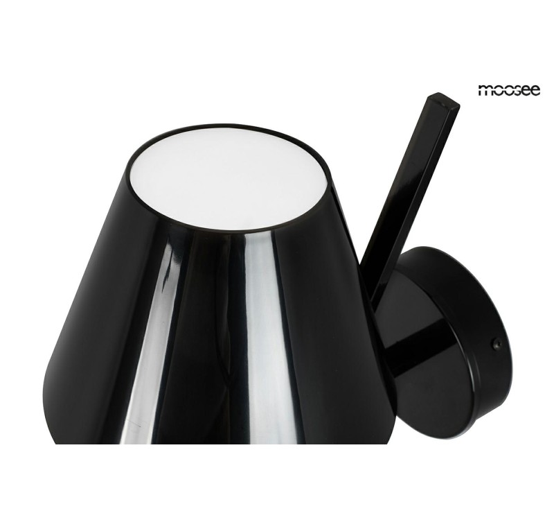 MOOSEE lampa ścienna MAGO czarna
