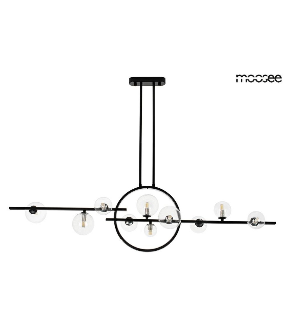 MOOSEE lampa wisząca ALURE LINE TWIN 120 czarna