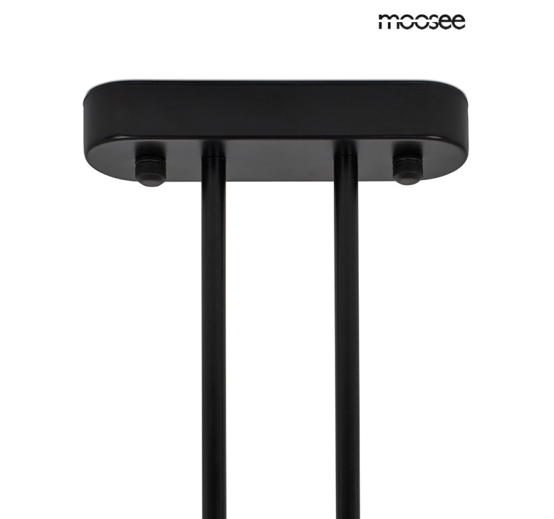 MOOSEE lampa wisząca ALURE LINE TWIN 120 czarna
