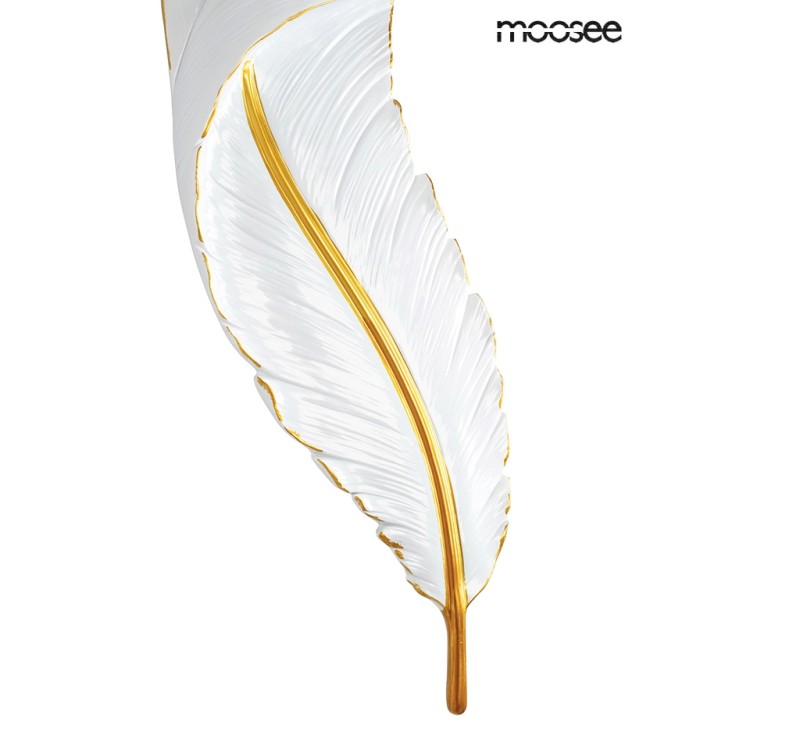 MOOSEE lampa ścienna IKAR 60  biała / złota
