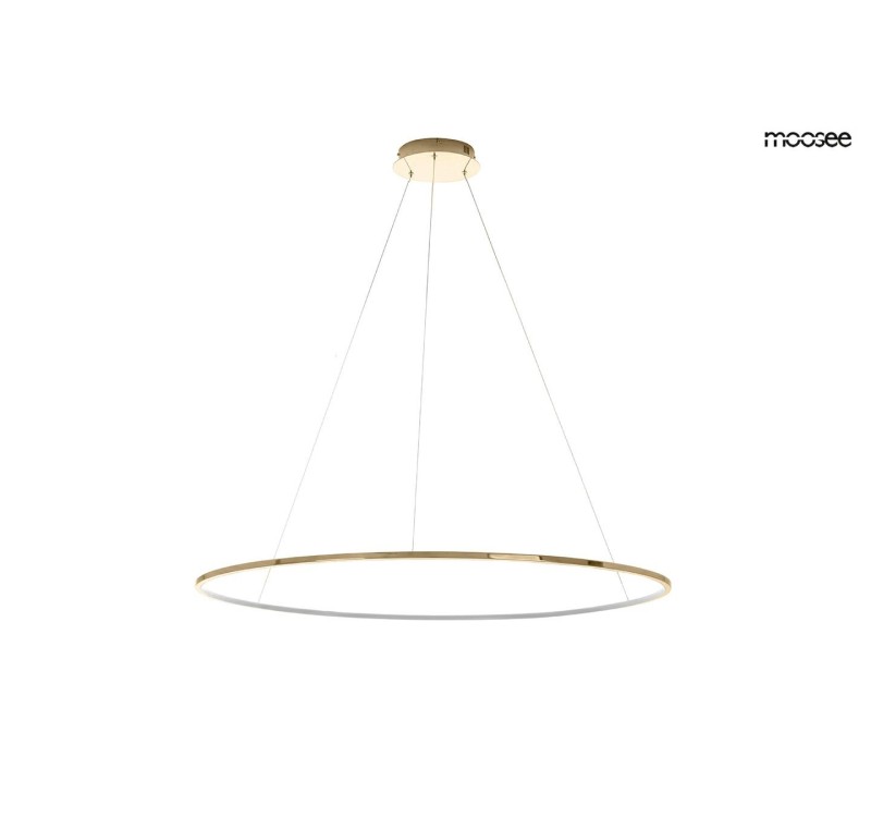 MOOSEE lampa wisząca RING SLIM 120 złota