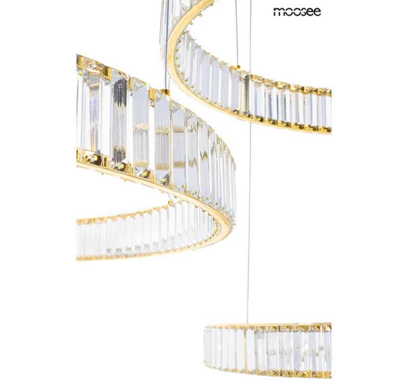 MOOSEE lampa wisząca LIBERTY 3A złota