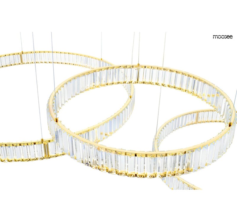 MOOSEE lampa wisząca LIBERTY 3A złota