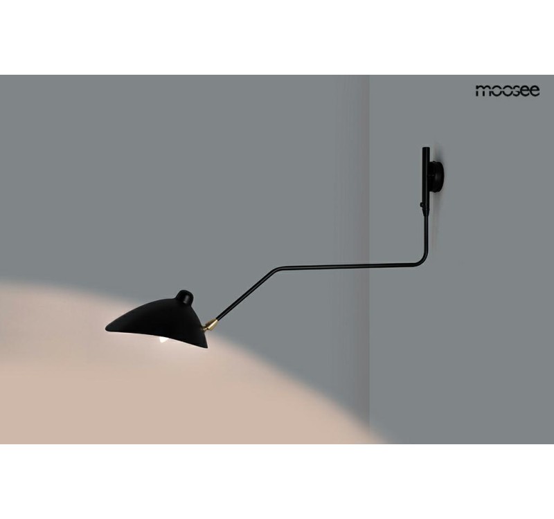 MOOSEE lampa ścienna RAVEN  - aluminium, stal węglowa