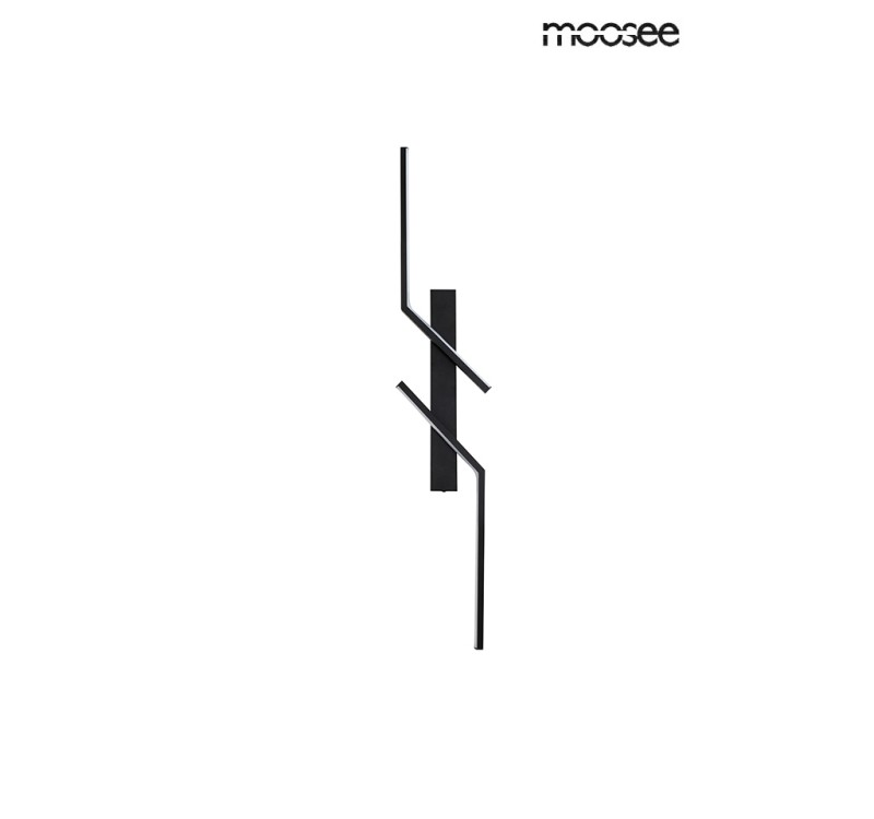 MOOSEE lampa ścienna MAISON 60 czarna